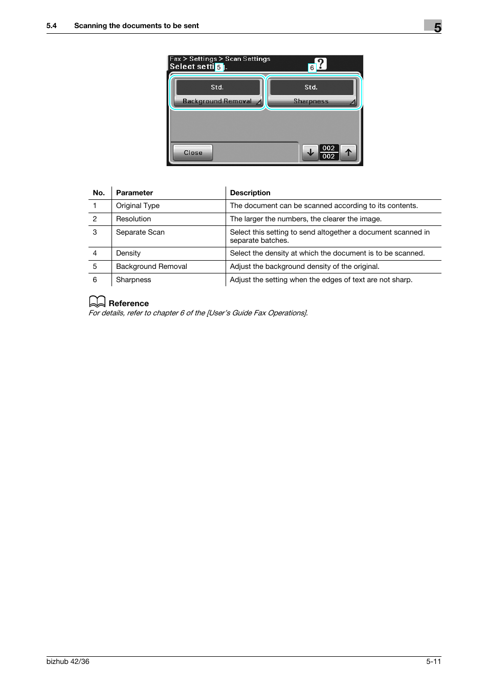 Konica Minolta bizhub 36 User Manual | Page 125 / 182