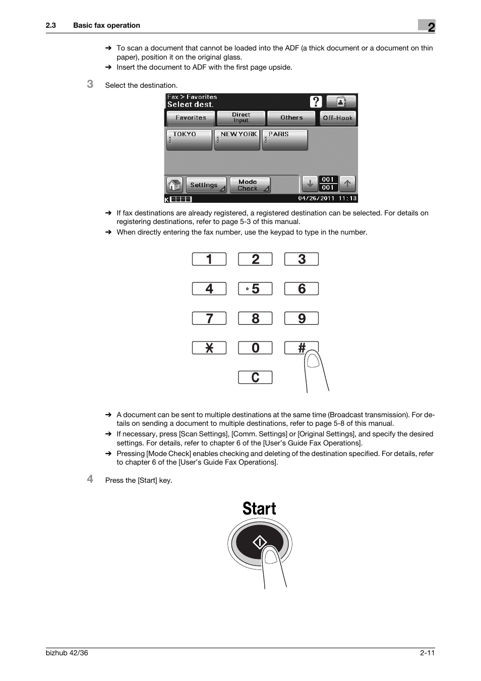 Konica Minolta bizhub 36 User Manual | Page 71 / 182