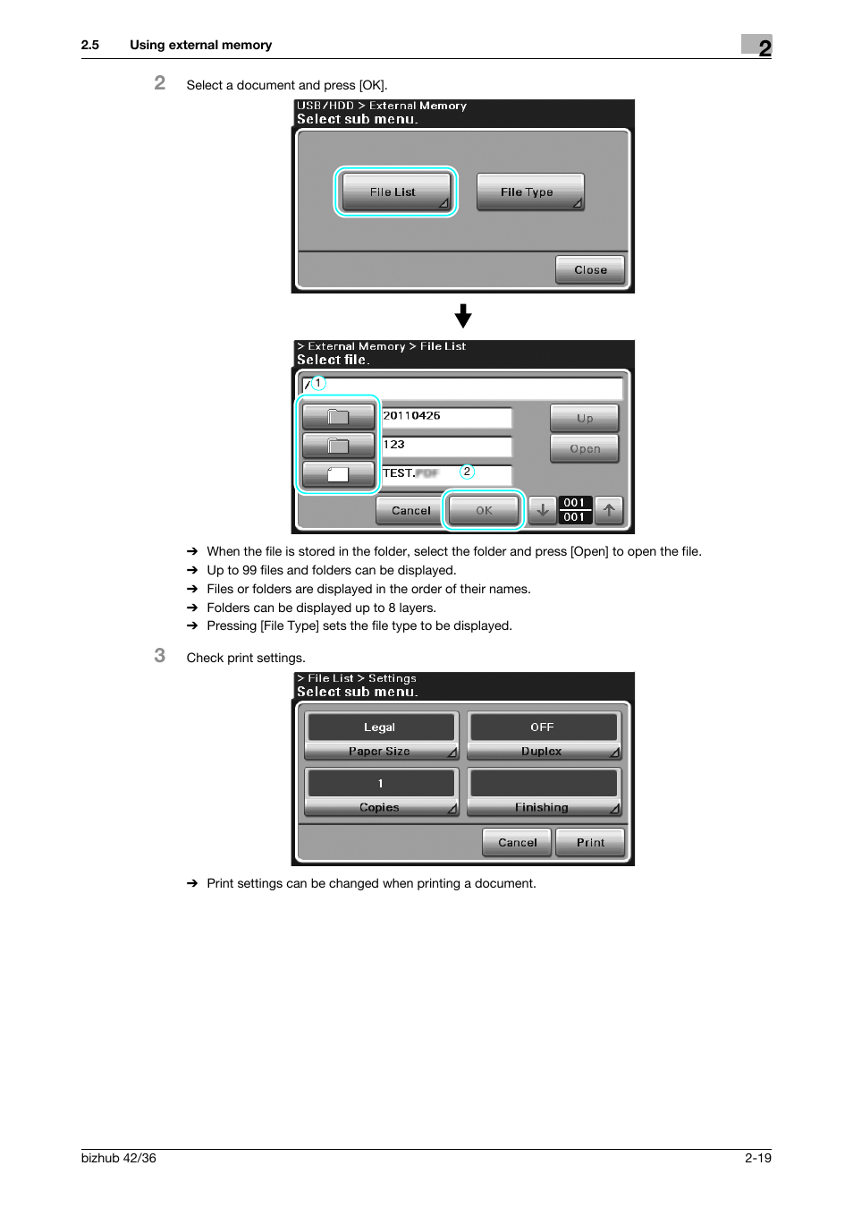 Konica Minolta bizhub 36 User Manual | Page 79 / 182