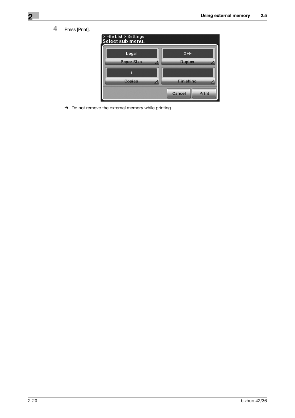 Konica Minolta bizhub 36 User Manual | Page 80 / 182