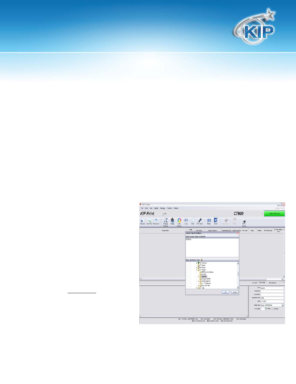 Retrieving from ips mailboxes using kip print, Kip cloud apps, Retrieving from ips mailboxes using kip printnet | Konica Minolta KIP 9900 User Manual | Page 16 / 23