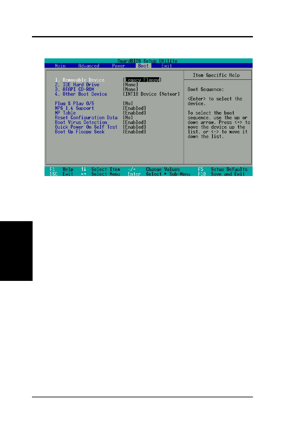 Bios setup, 6 boot menu | Asus A7M266-D User Manual | Page 70 / 98