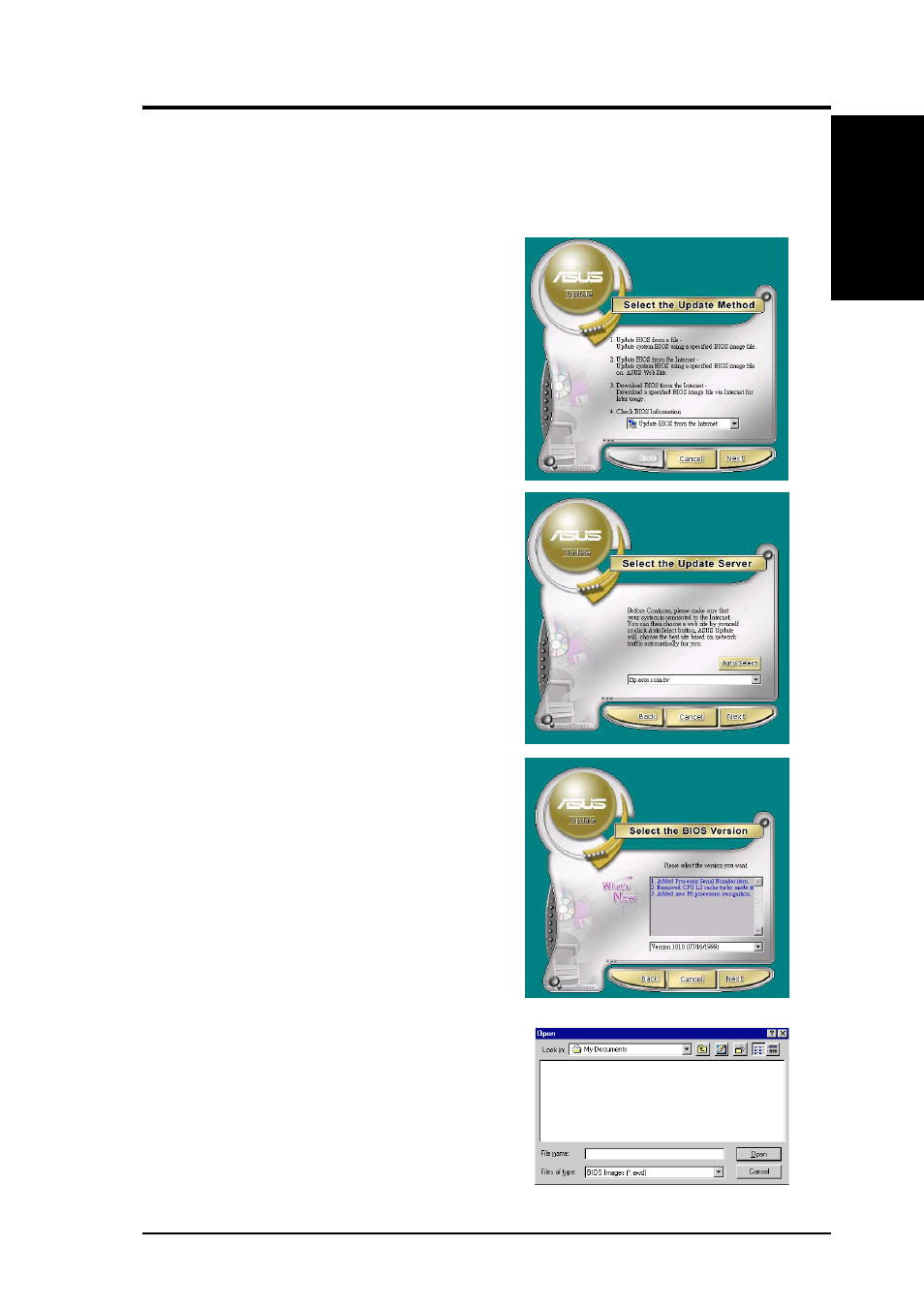 Software reference, 4 asus live update | Asus A7M266-D User Manual | Page 85 / 98