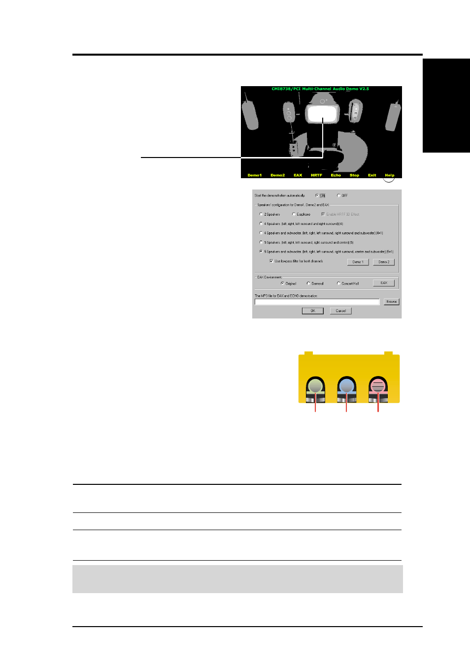 Software reference, 3 connector configuration | Asus A7M266-D User Manual | Page 87 / 98