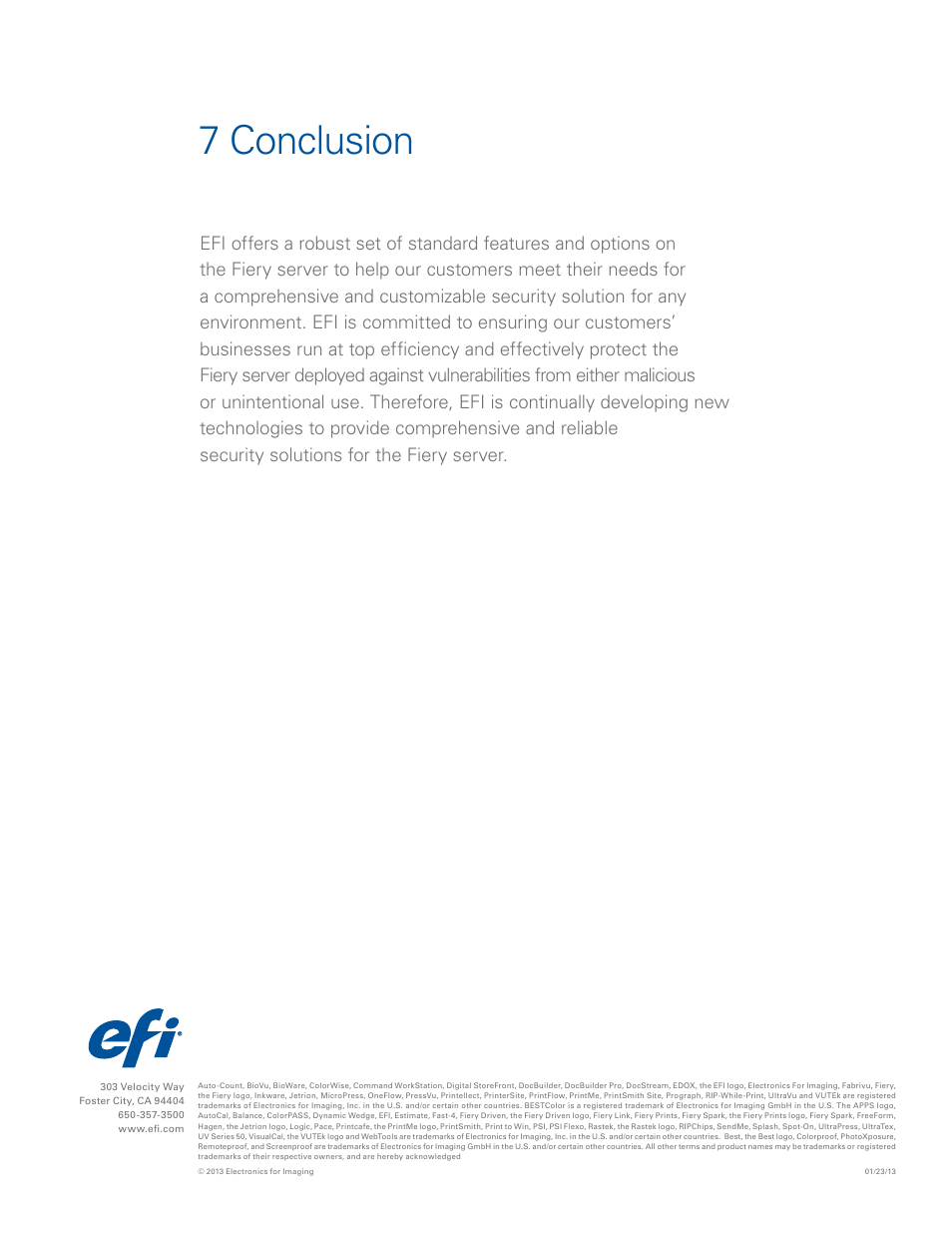 7 conclusion | Konica Minolta IC-308 User Manual | Page 11 / 11