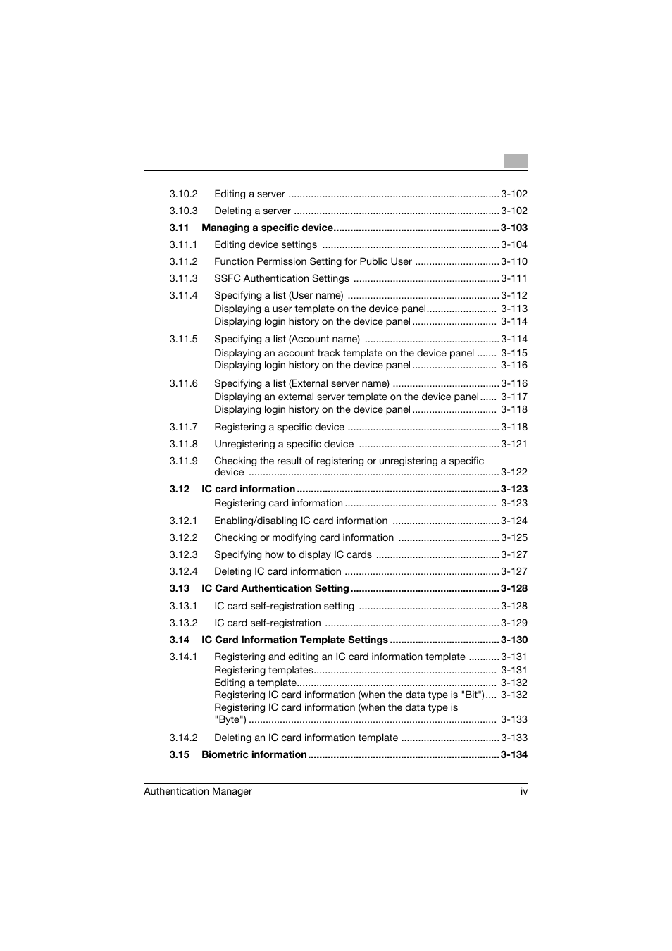 Konica Minolta bizhub C284e User Manual | Page 5 / 189