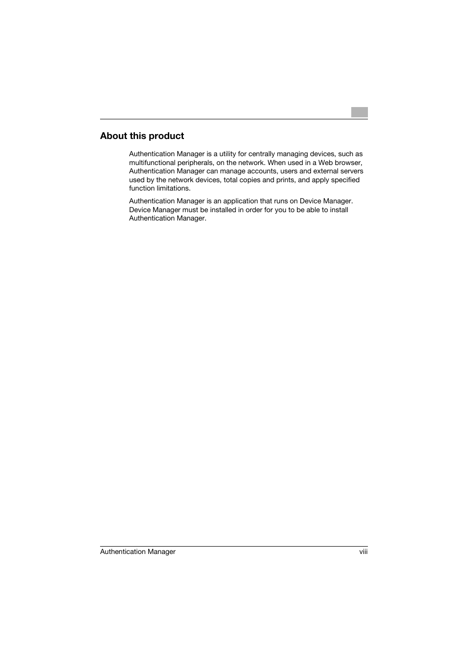 About this product | Konica Minolta bizhub C284e User Manual | Page 9 / 189