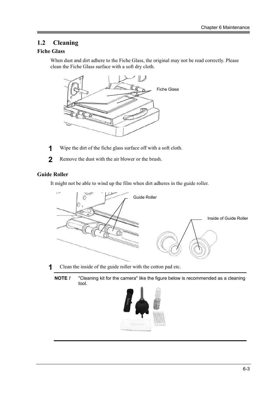 2 cleaning, Cleaning -3 | Konica Minolta SL1000 User Manual | Page 123 / 130