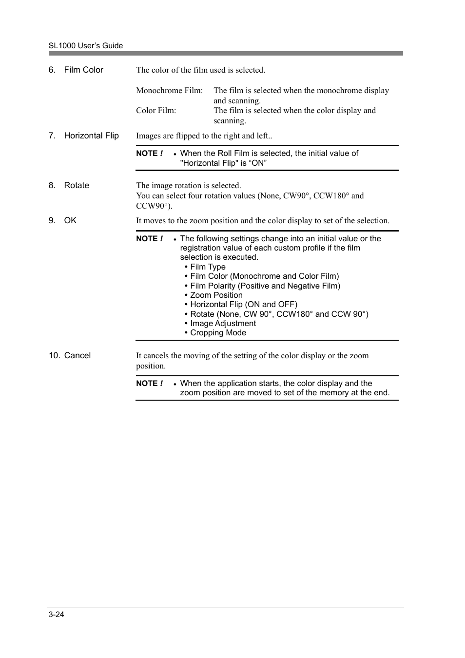 Konica Minolta SL1000 User Manual | Page 50 / 130