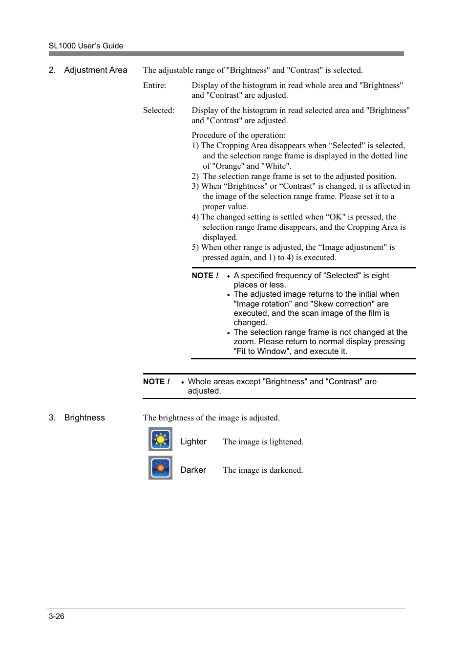 Konica Minolta SL1000 User Manual | Page 52 / 130