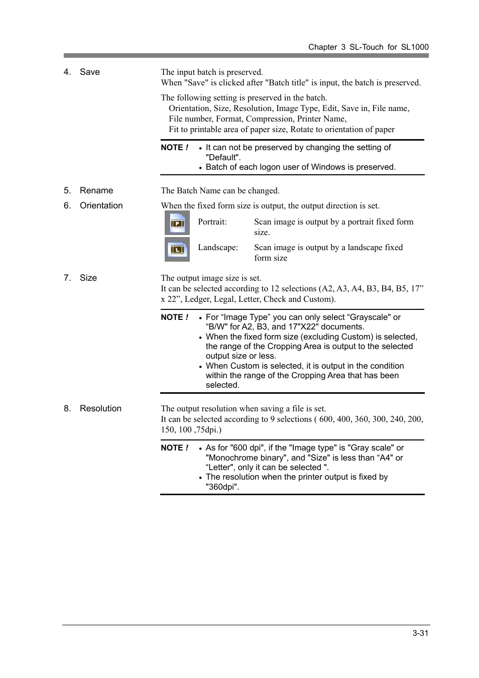 Konica Minolta SL1000 User Manual | Page 57 / 130