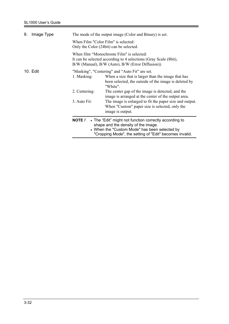 Konica Minolta SL1000 User Manual | Page 58 / 130