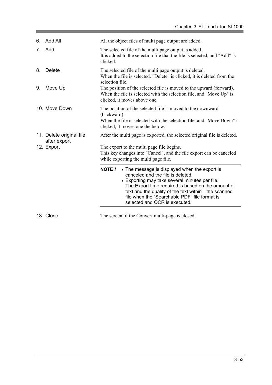 Konica Minolta SL1000 User Manual | Page 79 / 130