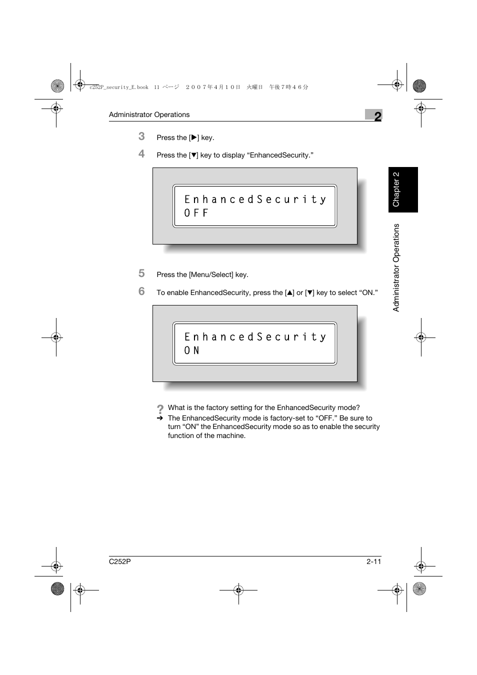 Konica Minolta bizhub C252P User Manual | Page 28 / 108