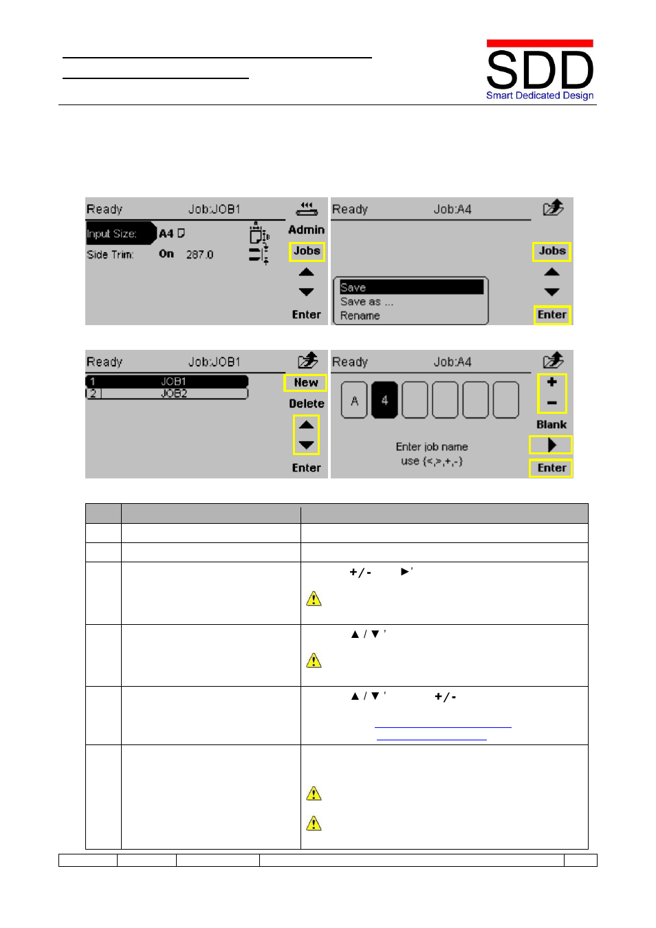 5 job setup, Etup, Operating the str (continued) | Konica Minolta bizhub PRESS 2250P User Manual | Page 14 / 30