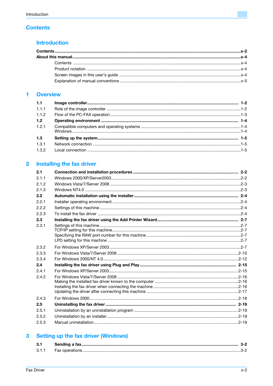 Konica Minolta bizhub 421 User Manual | Page 3 / 67