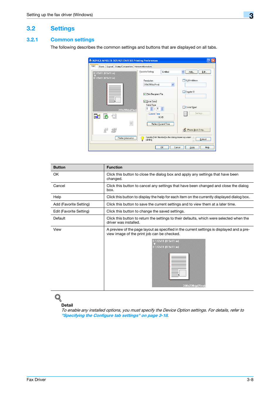 2 settings, 1 common settings, Settings -8 | Common settings -8 | Konica Minolta bizhub 421 User Manual | Page 39 / 67