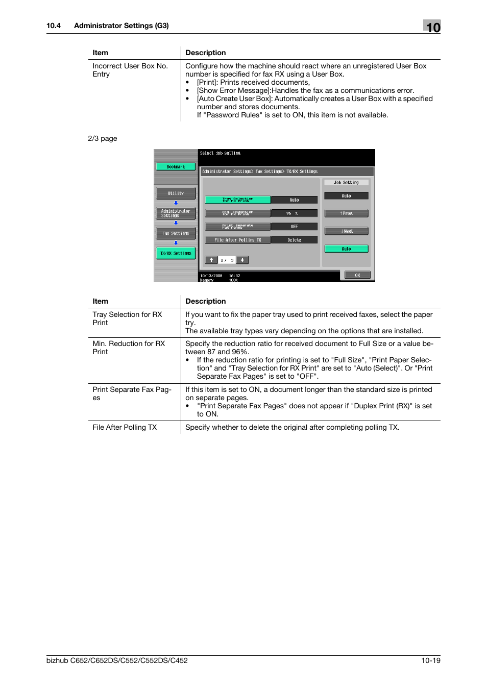 Konica Minolta BIZHUB C652DS User Manual | Page 208 / 294