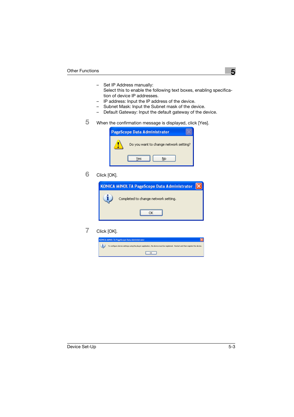 Konica Minolta Biznub Series User Manual | Page 39 / 67