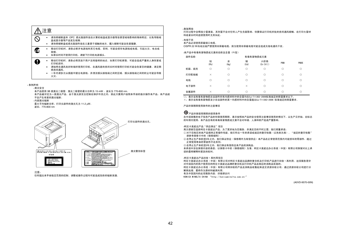 Konica Minolta magicolor 3730DN User Manual | Page 43 / 48