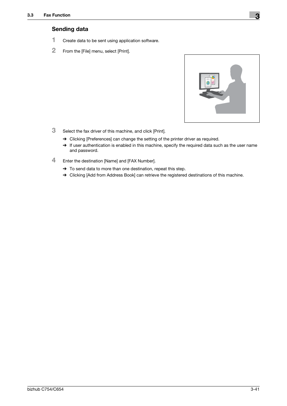 Sending data, Sending data -41 | Konica Minolta bizhub C654 User Manual | Page 97 / 130