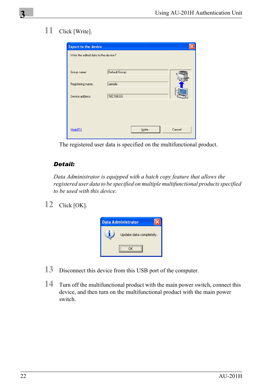 Konica Minolta bizhub 652 User Manual | Page 22 / 38