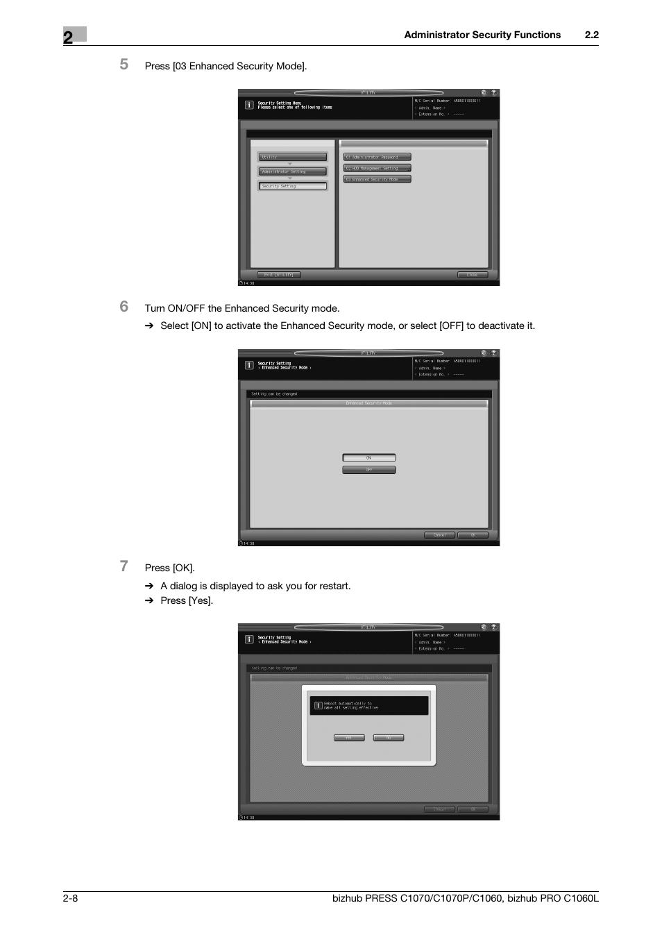 Konica Minolta bizhub PRESS C1060 User Manual | Page 16 / 68