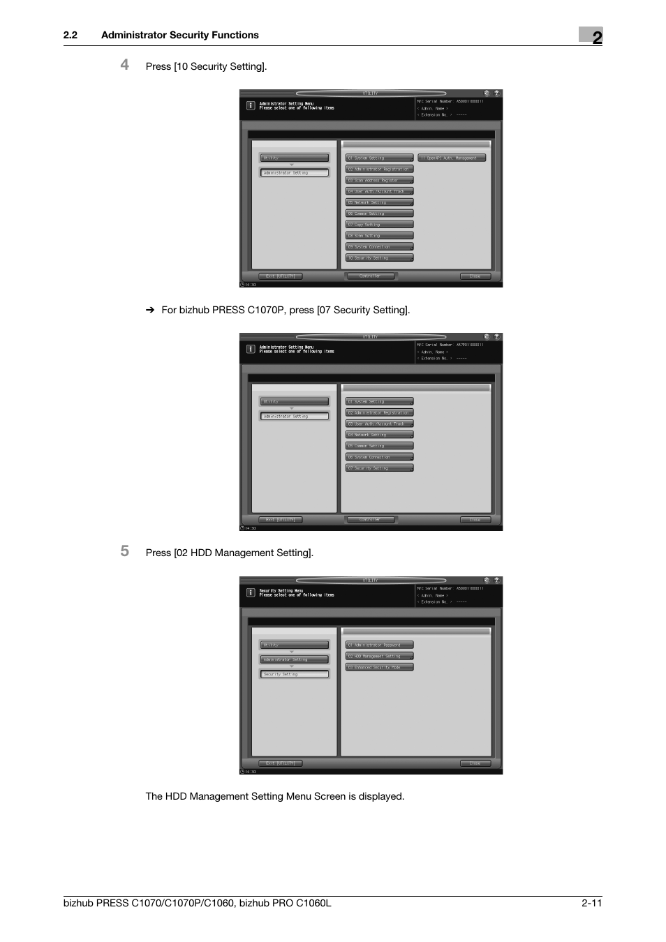 Konica Minolta bizhub PRESS C1060 User Manual | Page 19 / 68
