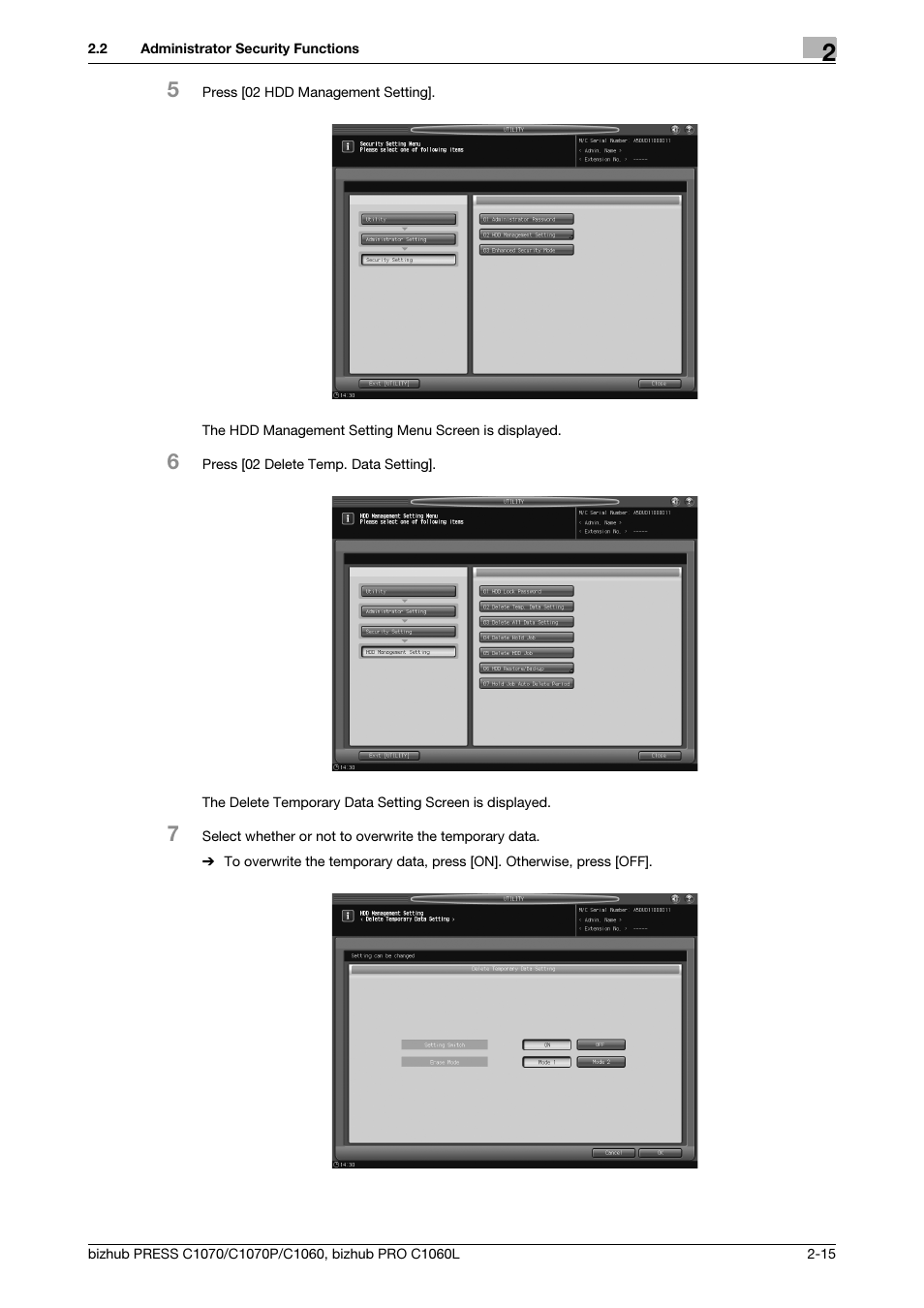 Konica Minolta bizhub PRESS C1060 User Manual | Page 23 / 68