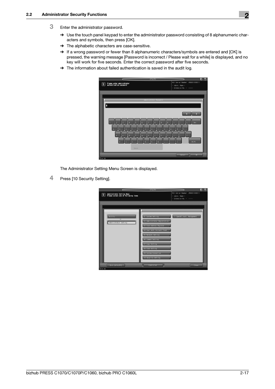 Konica Minolta bizhub PRESS C1060 User Manual | Page 25 / 68