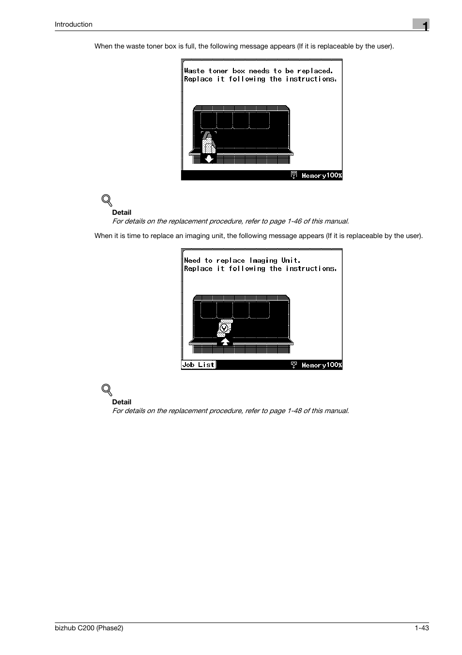 Konica Minolta bizhub C200 User Manual | Page 47 / 204