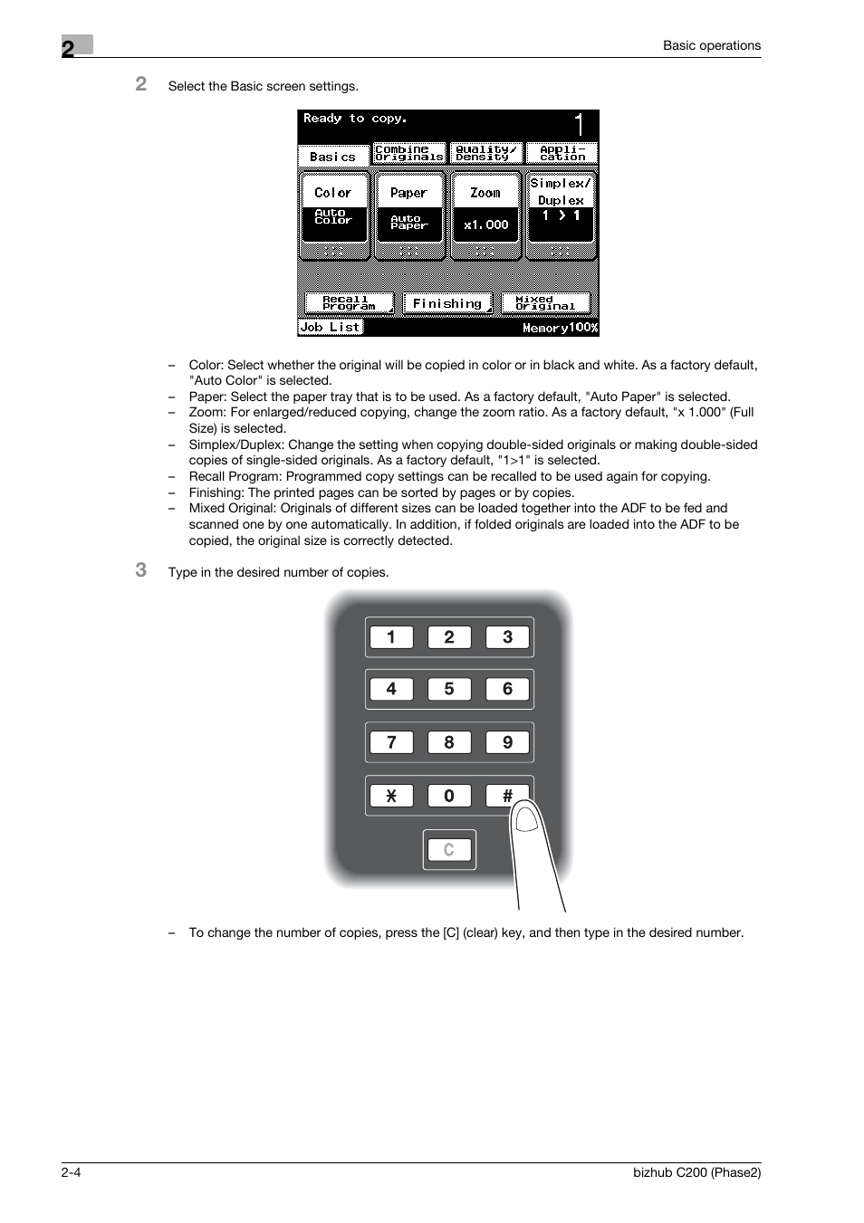 Konica Minolta bizhub C200 User Manual | Page 60 / 204