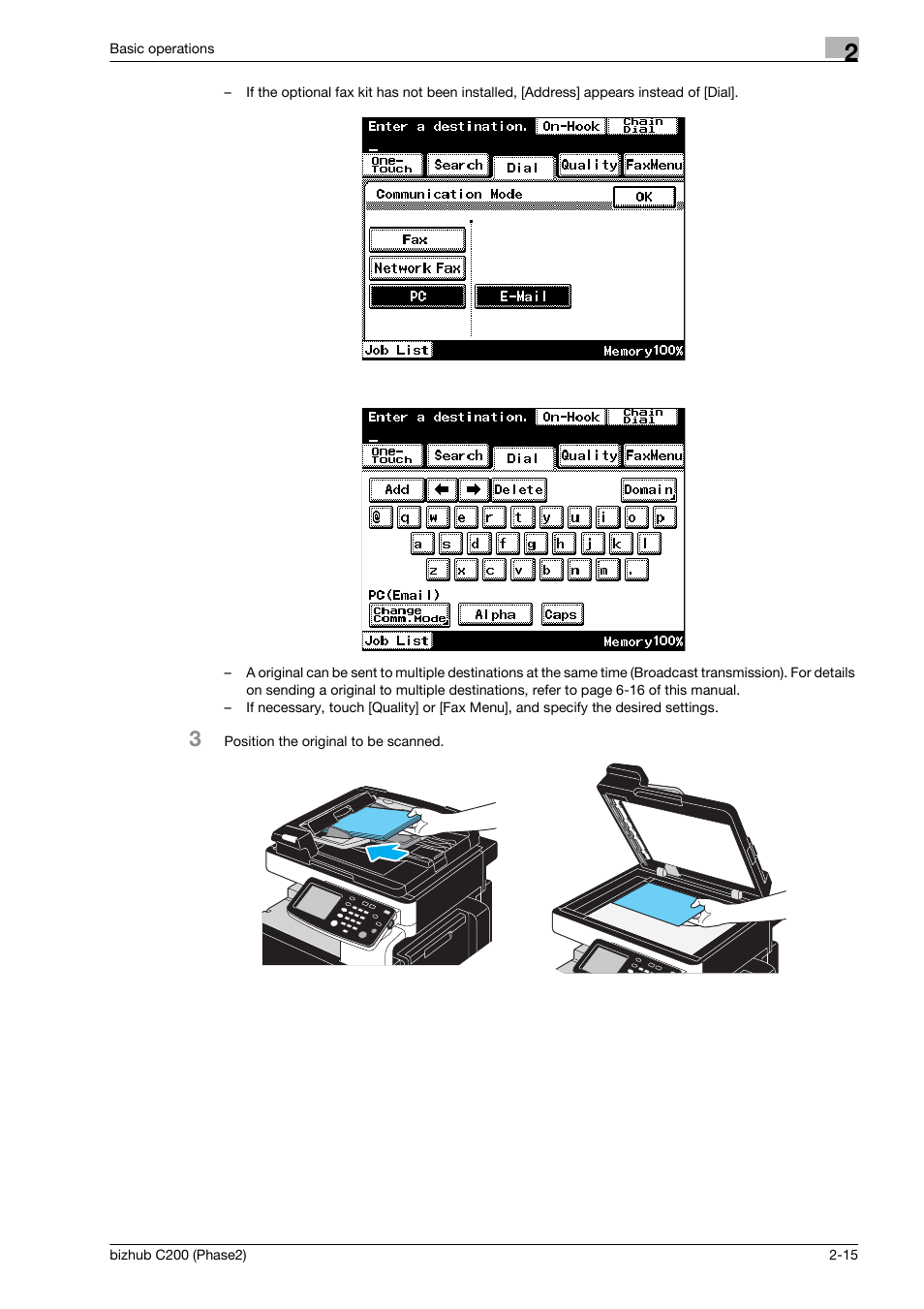 Konica Minolta bizhub C200 User Manual | Page 71 / 204