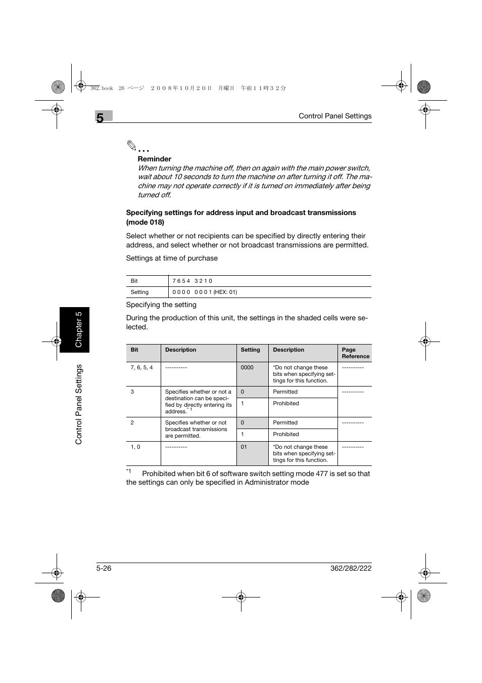 Konica Minolta bizhub 282 User Manual | Page 133 / 204