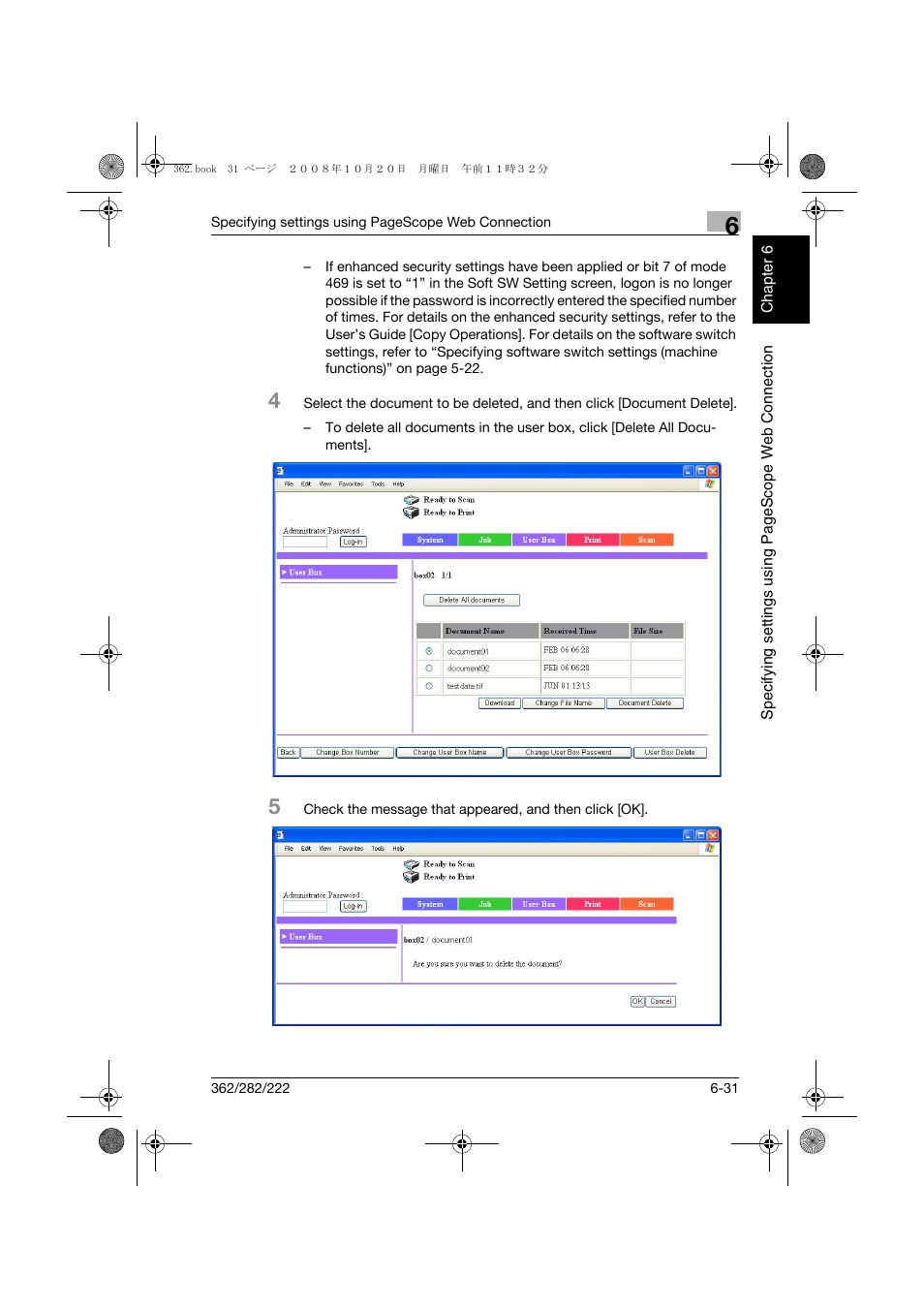 Konica Minolta bizhub 282 User Manual | Page 172 / 204