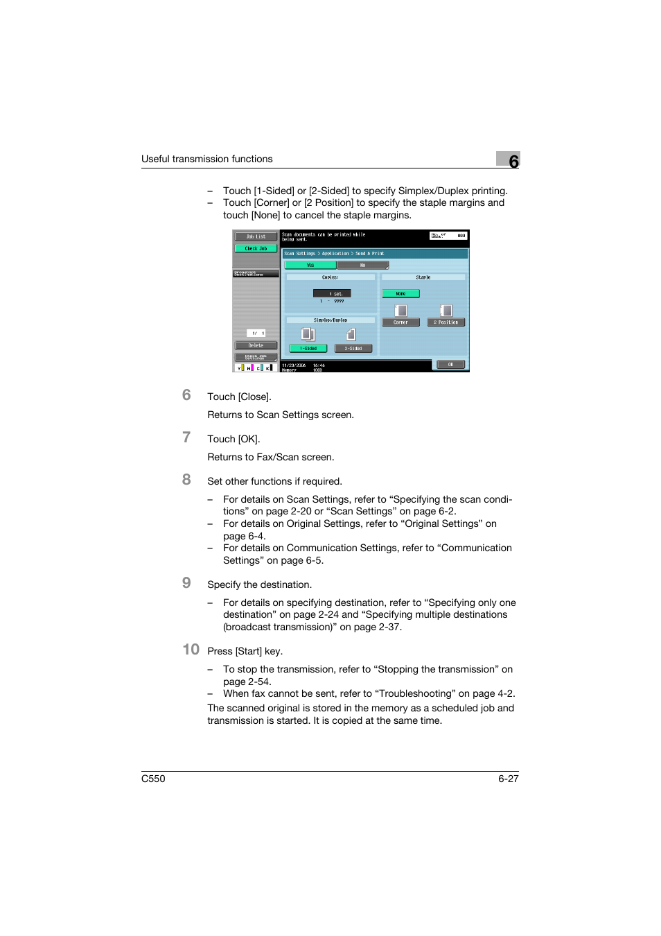 Konica Minolta bizhub C550 User Manual | Page 171 / 403