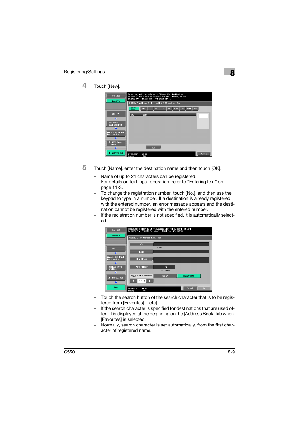 Konica Minolta bizhub C550 User Manual | Page 210 / 403