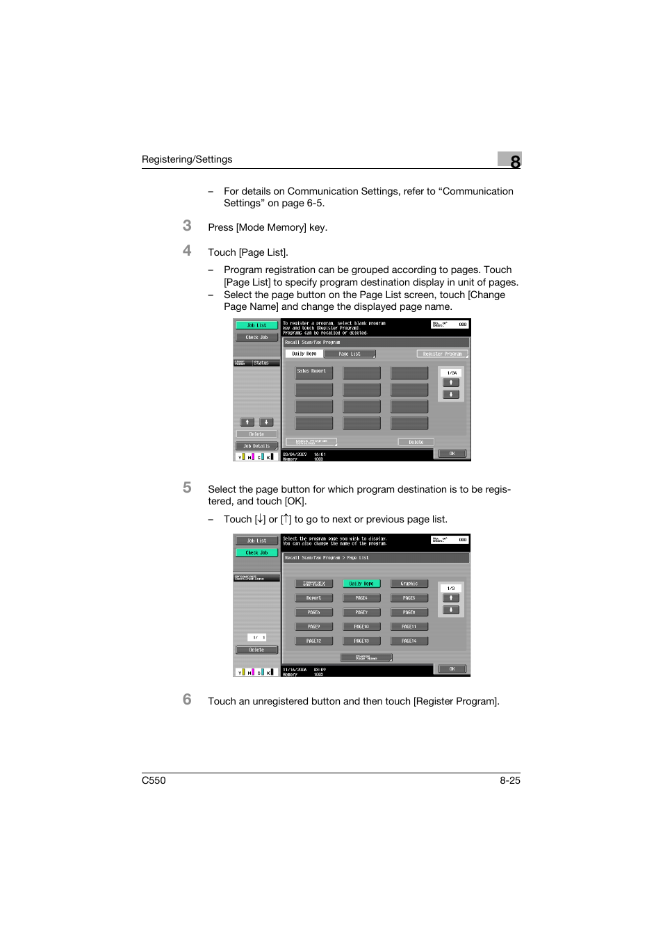 Konica Minolta bizhub C550 User Manual | Page 226 / 403