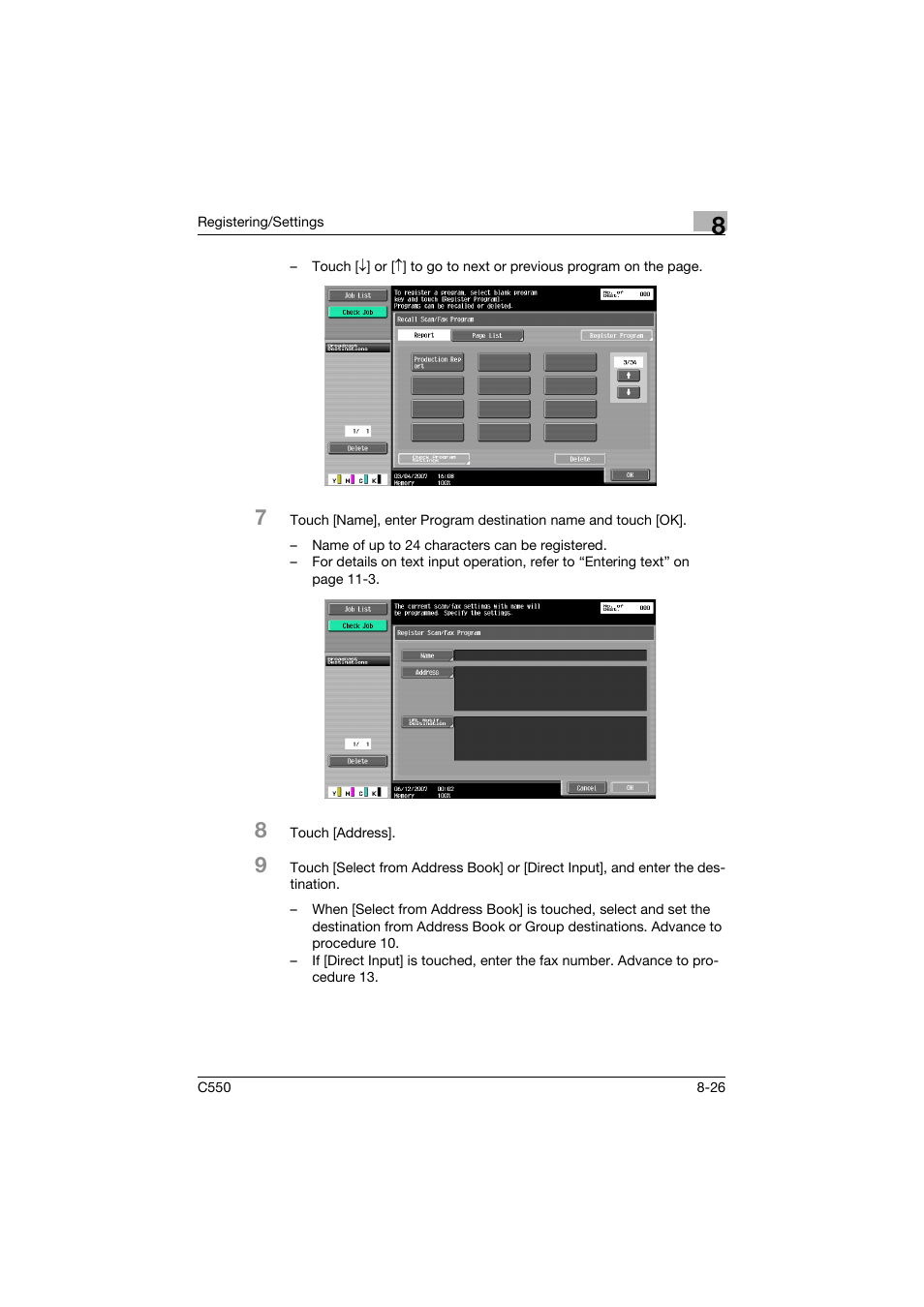 Konica Minolta bizhub C550 User Manual | Page 227 / 403