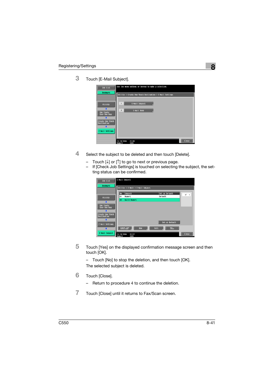 Konica Minolta bizhub C550 User Manual | Page 242 / 403