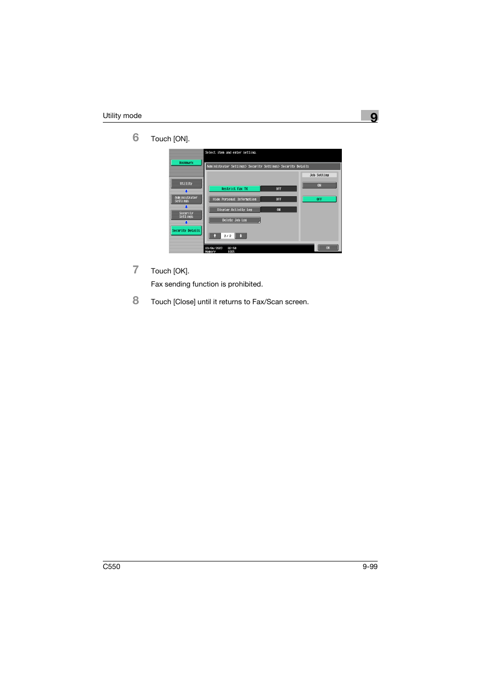 Konica Minolta bizhub C550 User Manual | Page 349 / 403