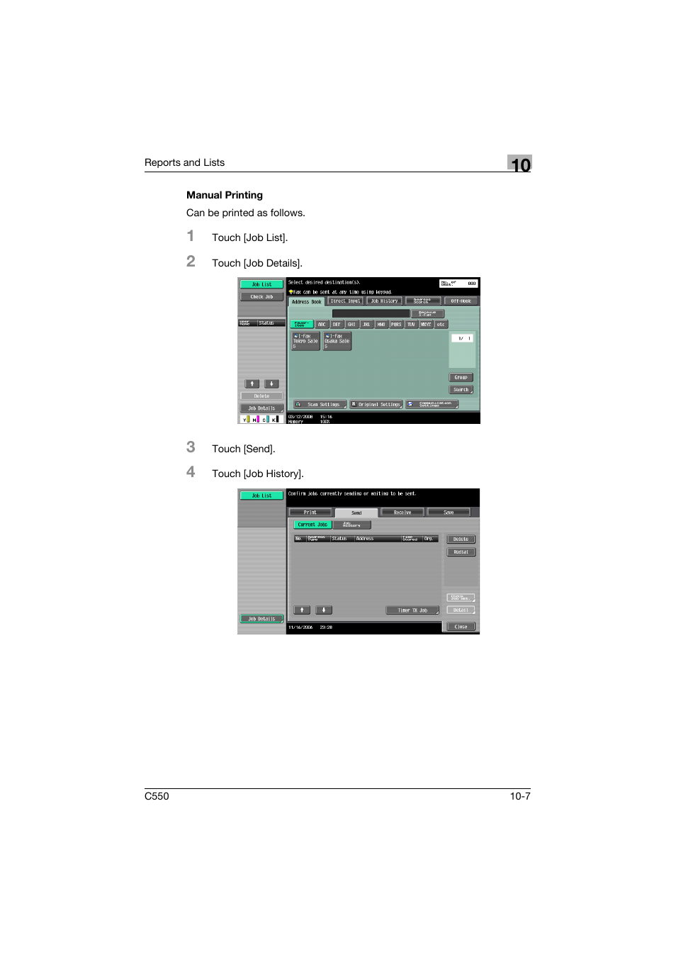 Manual printing, Manual printing -7 | Konica Minolta bizhub C550 User Manual | Page 362 / 403