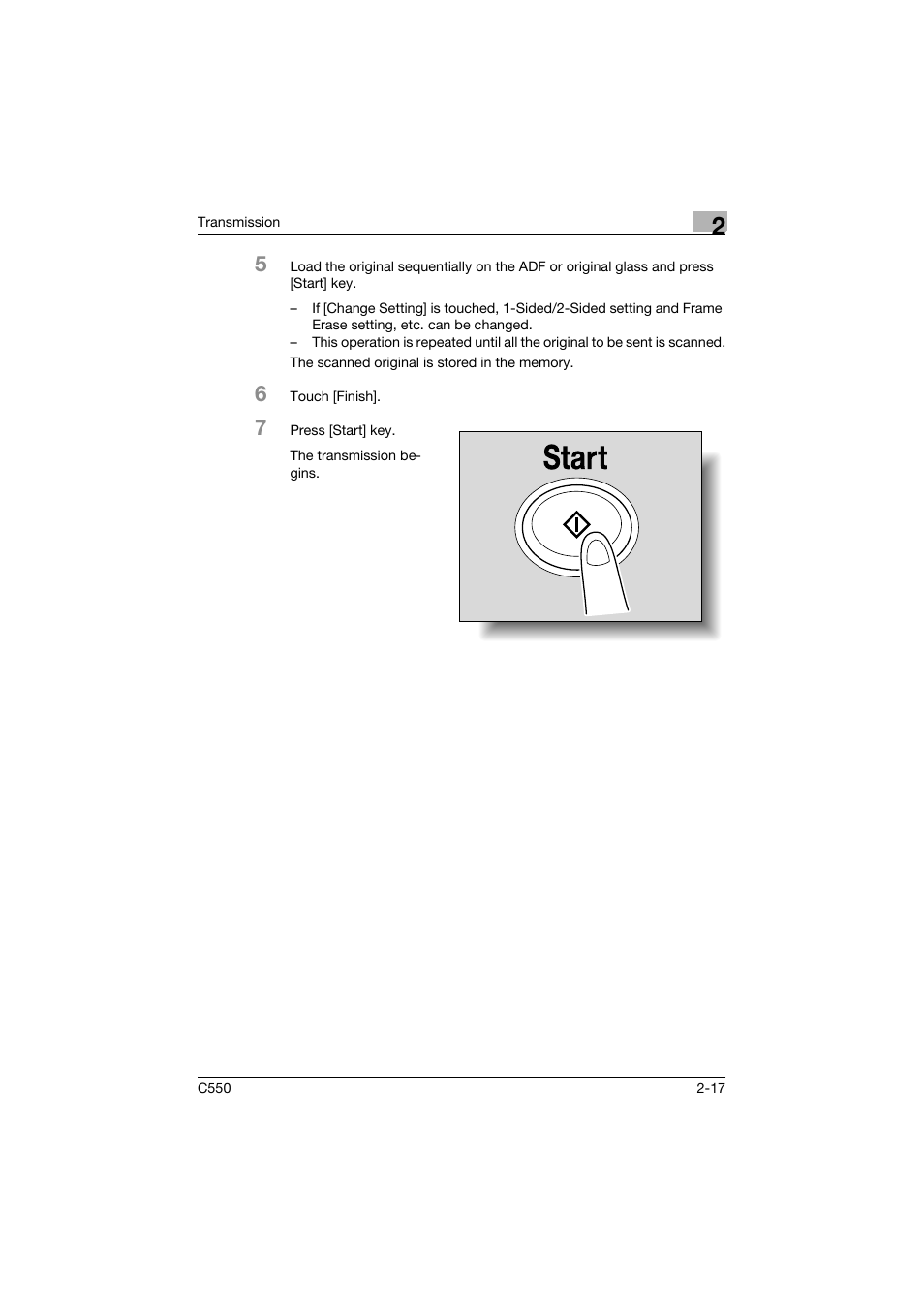 Konica Minolta bizhub C550 User Manual | Page 61 / 403