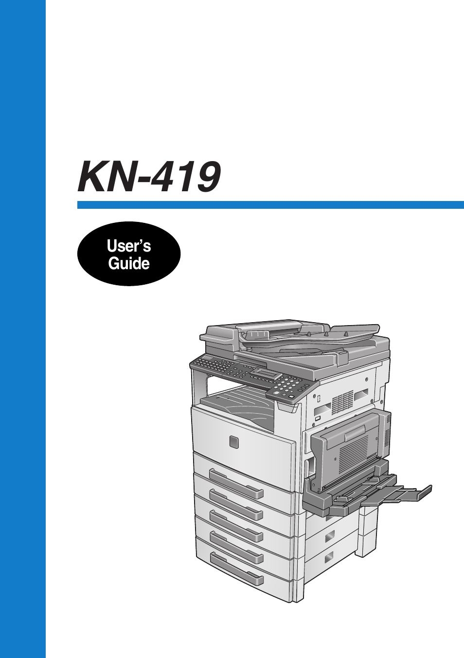 Konica Minolta KN-419 User Manual | 52 pages