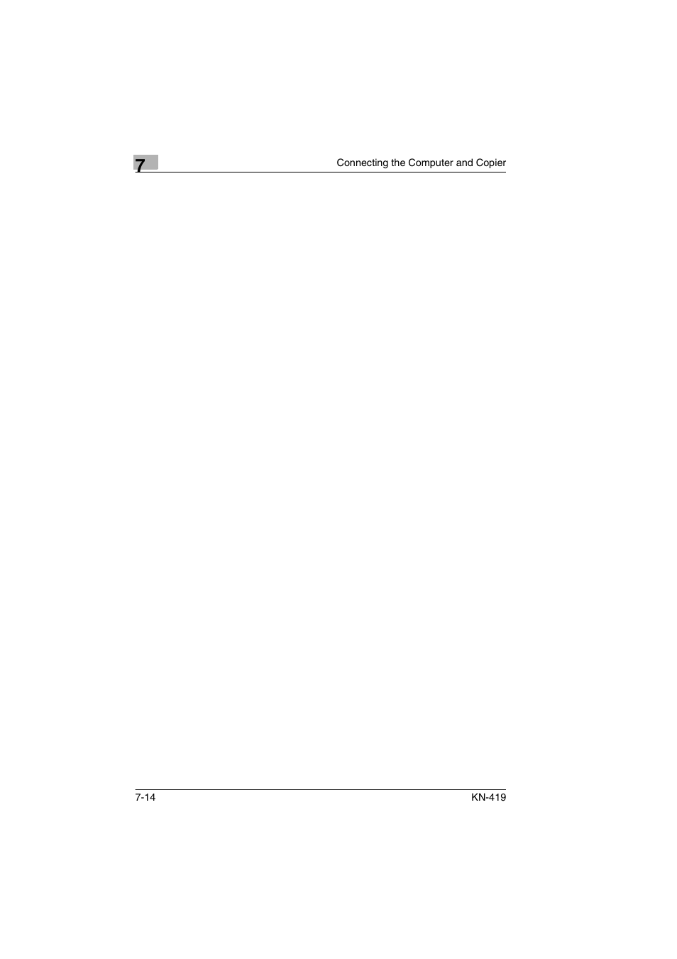 Konica Minolta KN-419 User Manual | Page 43 / 52
