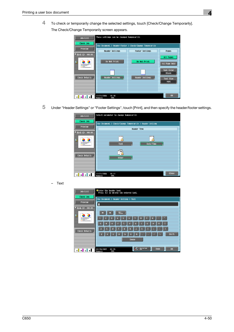 Konica Minolta bizhub C650 User Manual | Page 151 / 280