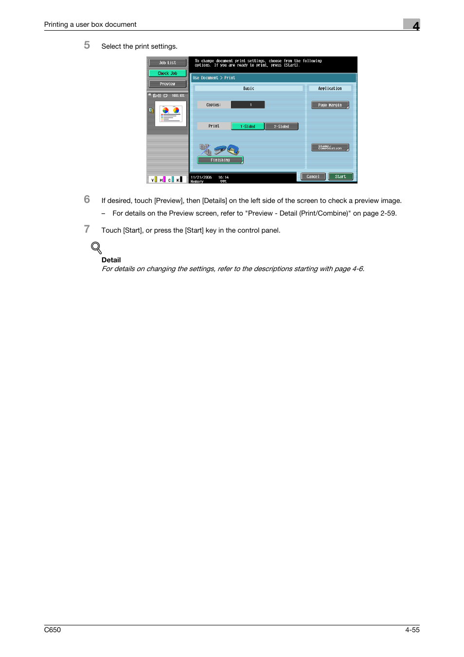 Konica Minolta bizhub C650 User Manual | Page 156 / 280