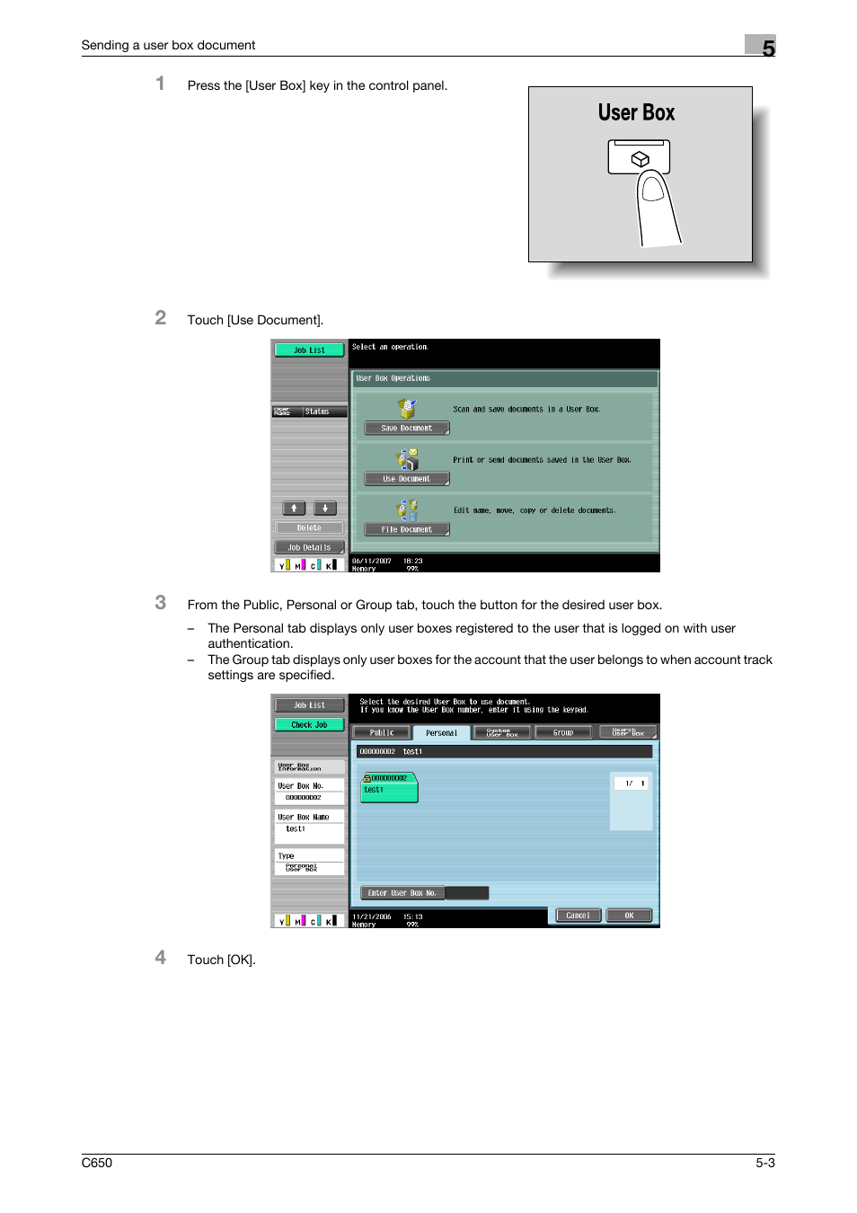 Konica Minolta bizhub C650 User Manual | Page 159 / 280