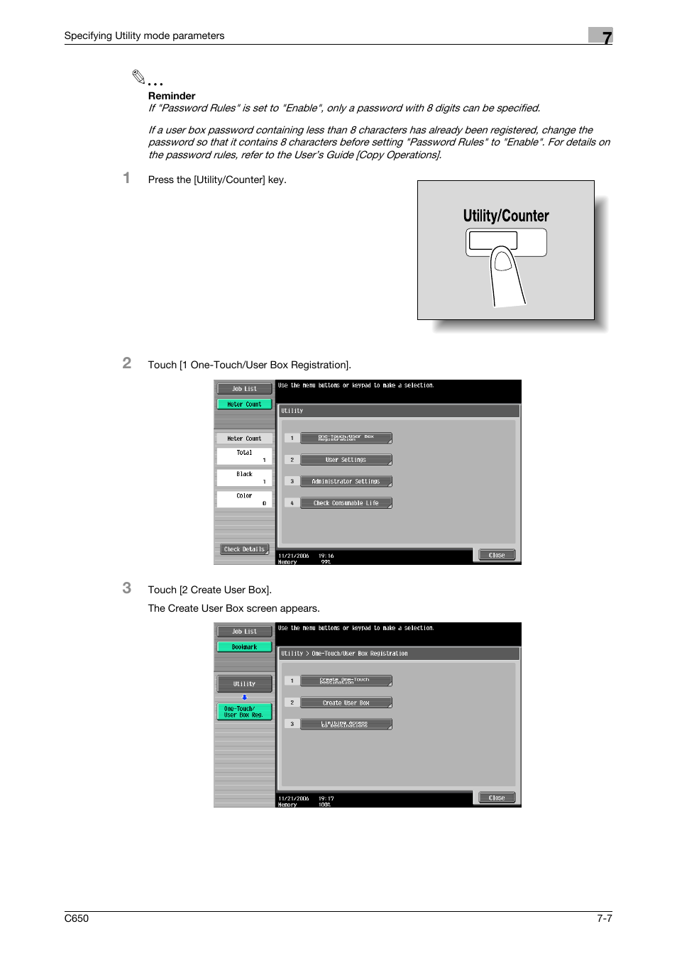 Konica Minolta bizhub C650 User Manual | Page 237 / 280