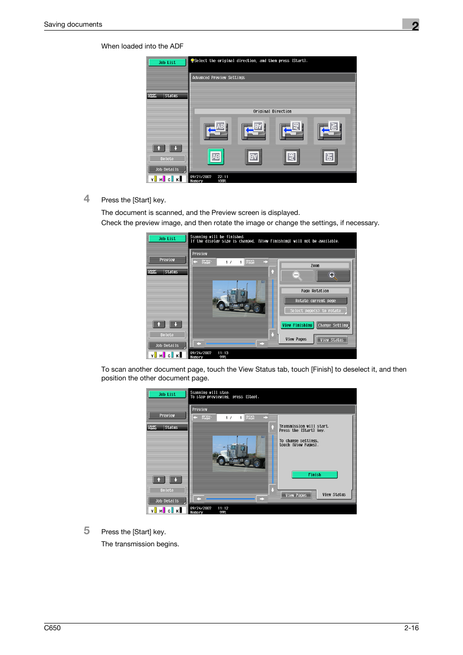 Konica Minolta bizhub C650 User Manual | Page 41 / 280